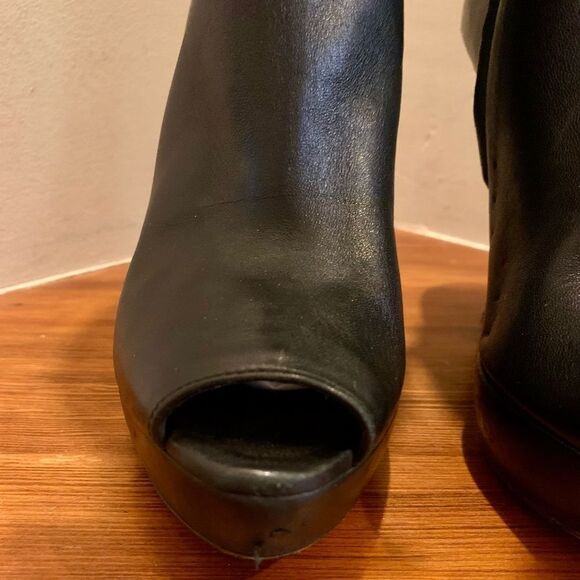 Prada Peep Toe Platform Bootie EU37 - Picture 12 of 12